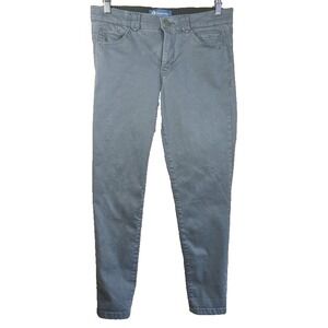 Democracy Ab Technology Jeans Womens Sz 8 Gray Denim Stretch Tapered Casual